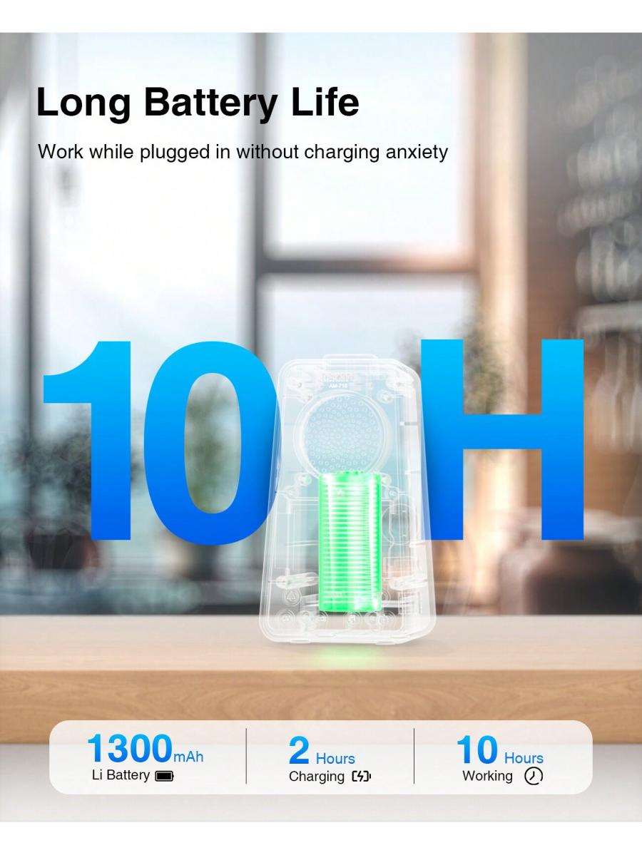 LEKATO Bluetooth Speaker Metronome 2 In 1 Rechargeable Portable Mixer