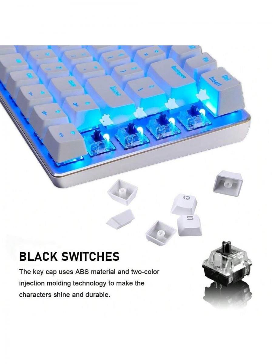 3 in 1 Rainbow LED Backlit Gaming Keyboard Mouse Pad Set