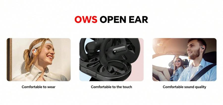 Padmate S58 True Wireless Stereo-Ohrhörer mit ENC-Rauschunterdrückung