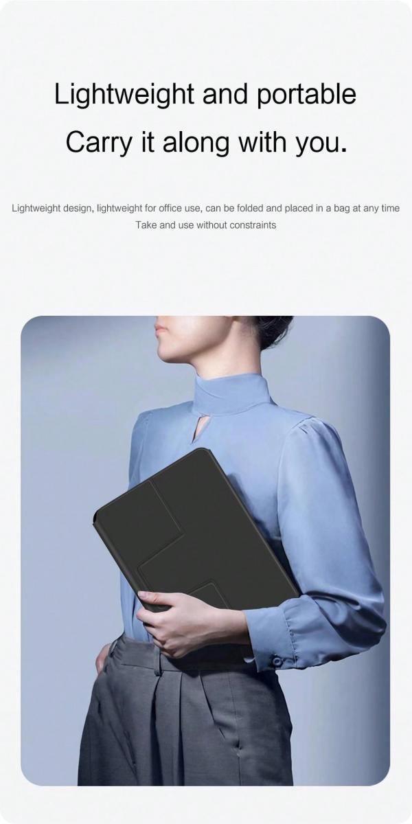 Smart Keyboard Folio für iPad Pro Air, magnetische Hülle mit TrackPad