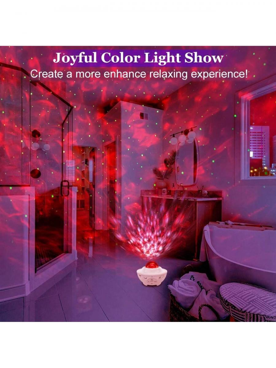 Galaxy Projector Star Light Bluetooth Speaker Night Decor Gift