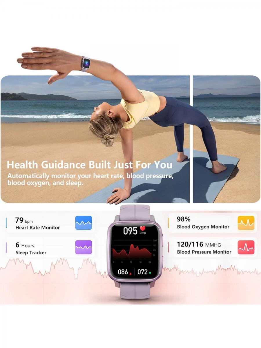 MorePro Smart Watch TFT 17 Inch Screen 20 Sports Modes IP68 Waterproof