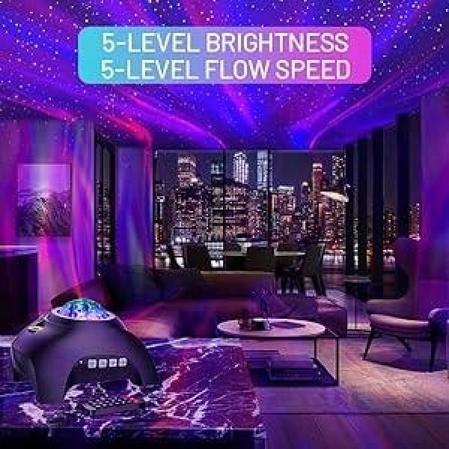 Galaxy Starry Projector Bluetooth Speaker Night Light for Home Decor