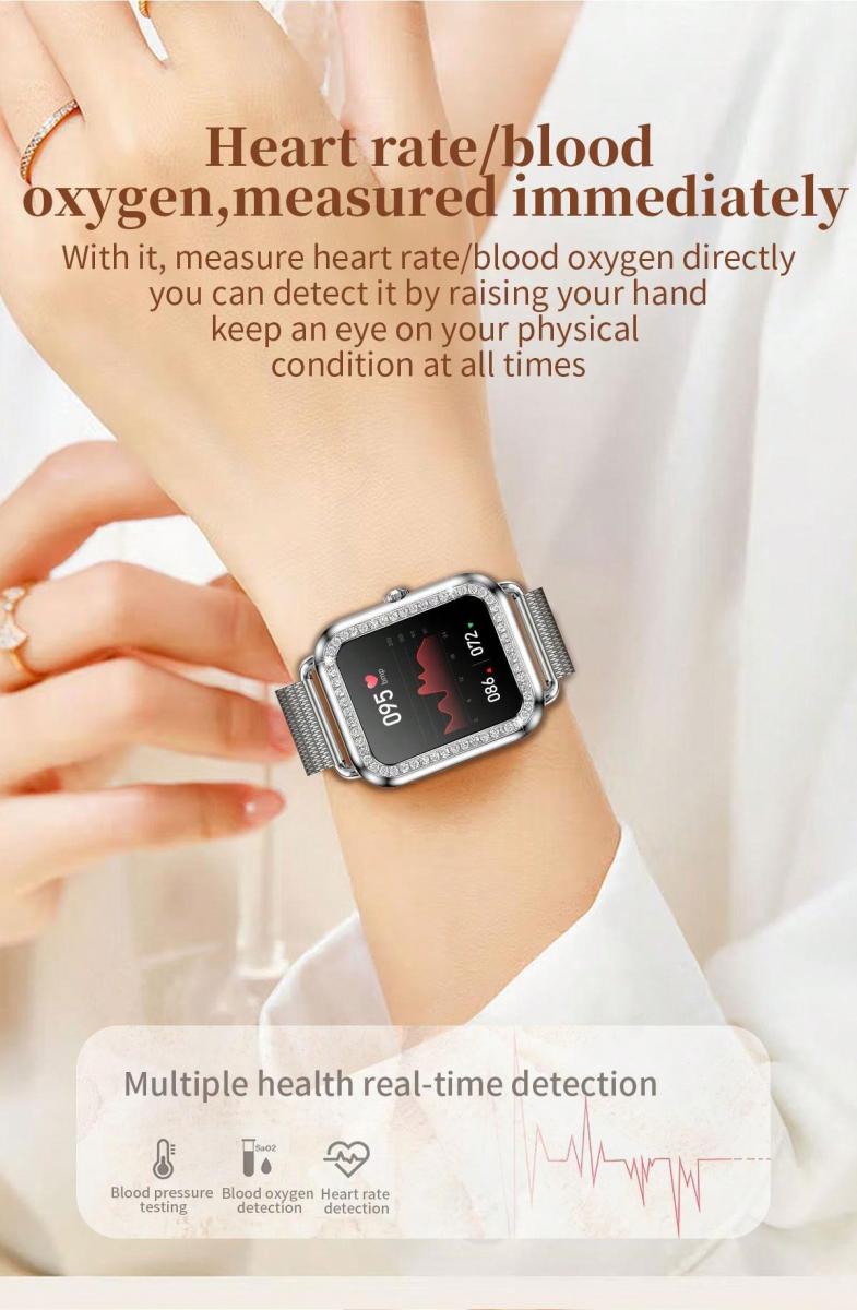 LIGE 1 59 High Definition Smart Watch für Frauen mit Sprachanruf und IP67 wasserdicht