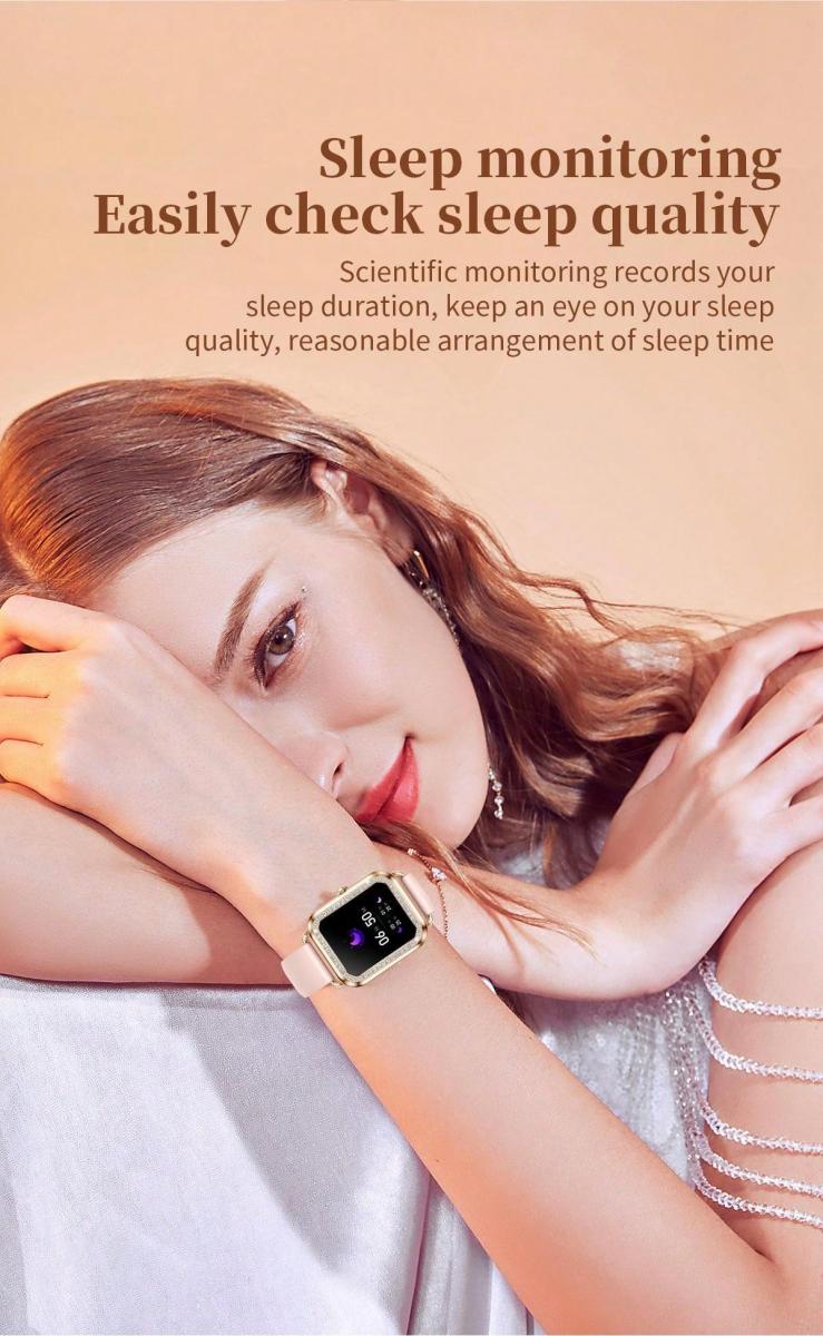 LIGE 1 59 High Definition Smart Watch für Frauen mit Sprachanruf und IP67 wasserdicht
