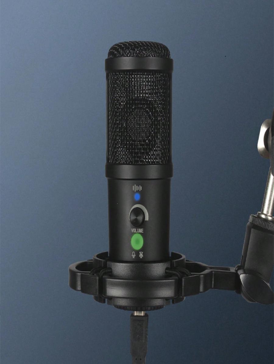 Bm 858 USB Desktop Microphone with Noise Reduction for Streaming