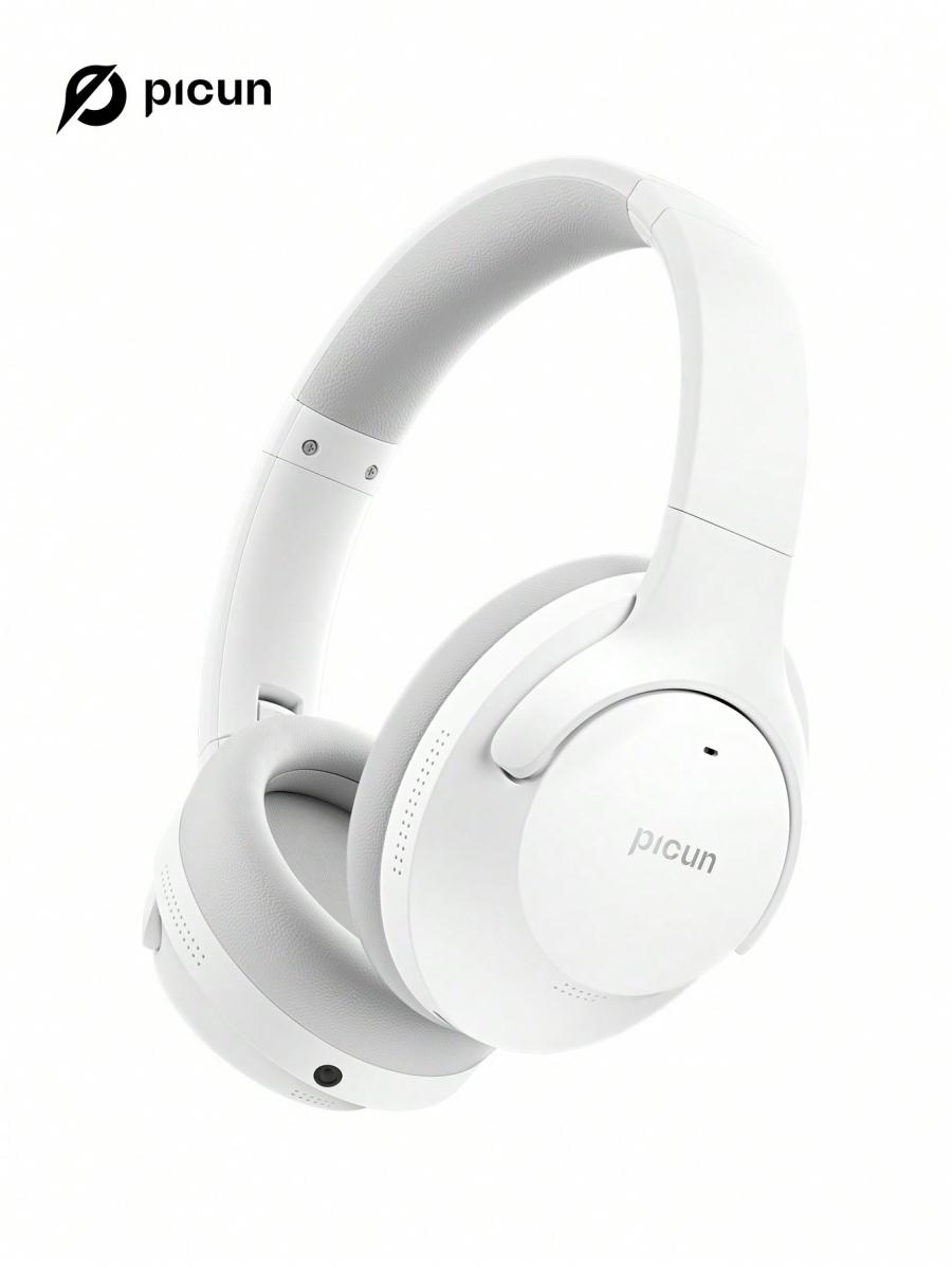 Picun Hybrid Active Noise Cancelling Headphones Wireless Hi Res Audio