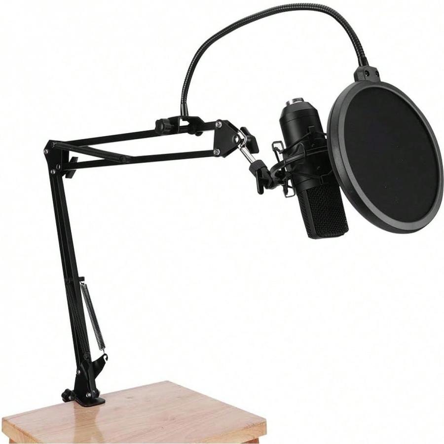 Verstellbares Mikrofonarm-Ständer-Kit mit V8-Soundkarte für USB
