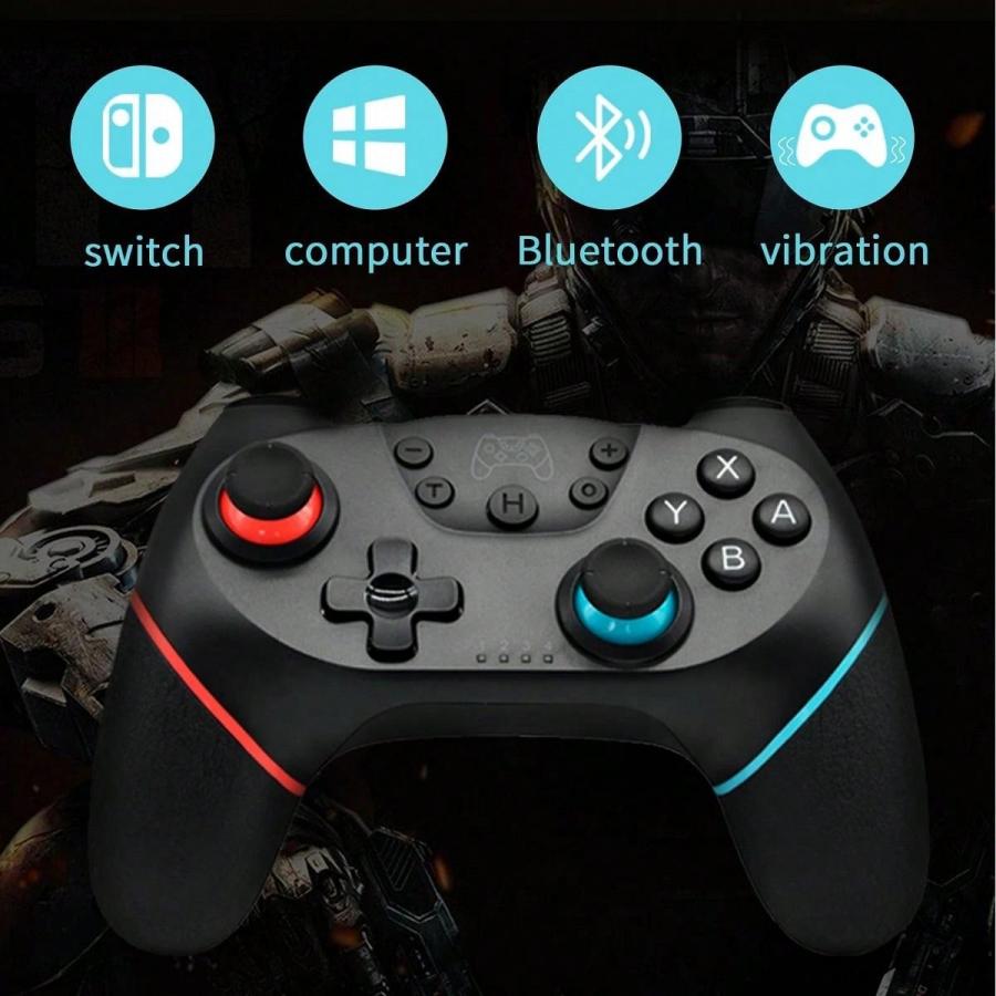 Wireless Bluetooth Gamepad for Nintendo Switch Pro Controller