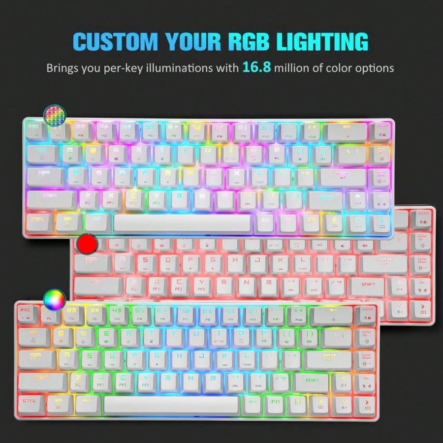 60 Mechanical Gaming Keyboard and Honeycomb Optical Mouse Bundle