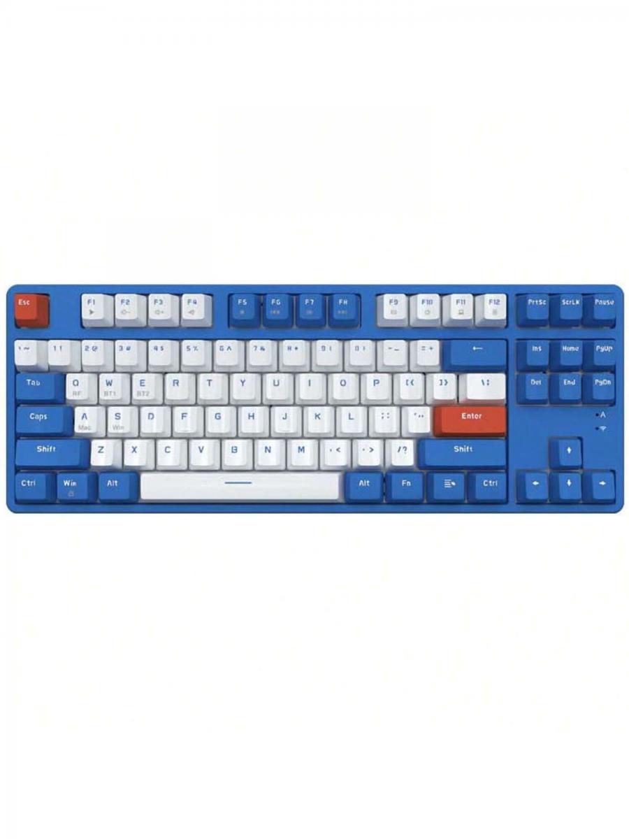 Беспроводная механическая игровая клавиатура TKL Ak871 с возможностью горячей замены и возможностью настройки