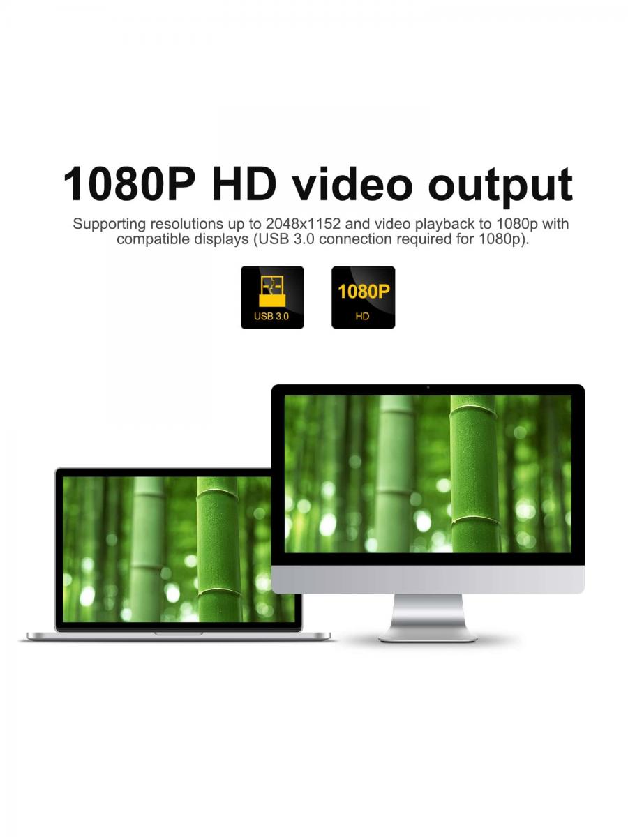 WAVLINK USB 3 0 to HDMI Video Graphic Adapter External Video Card