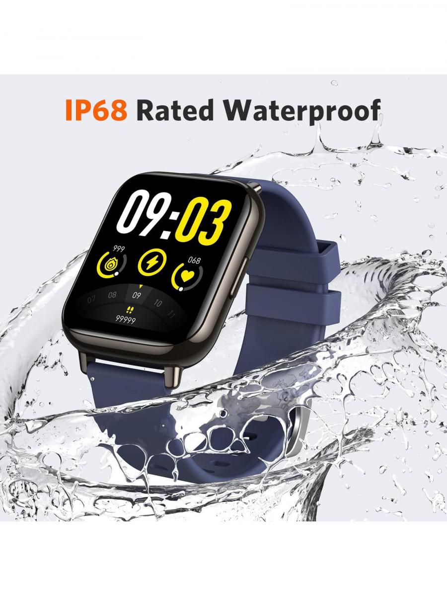 Smart Watch 1 69 43mm Fitness Tracker Waterproof Heart Rate Monitor