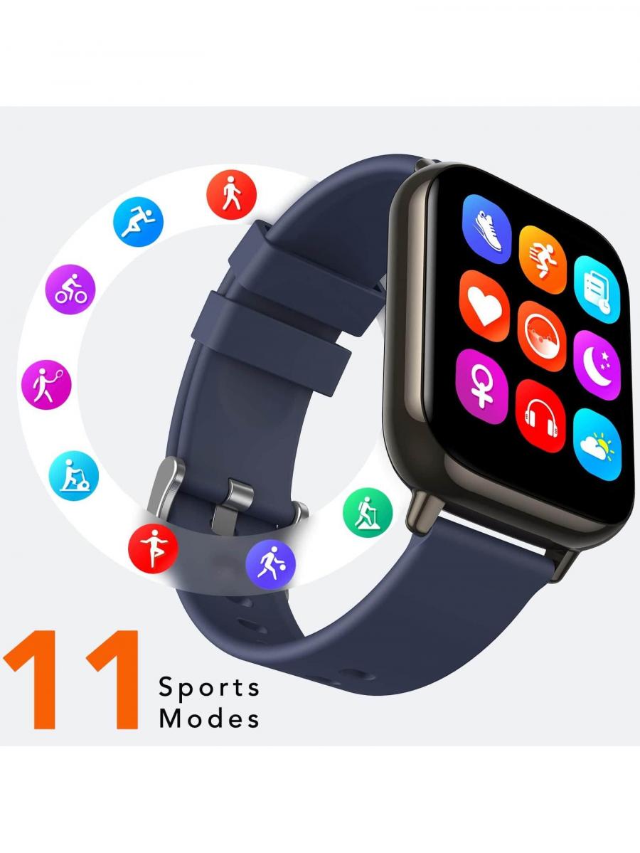 Smart Watch 1 69 43mm Fitness Tracker Waterproof Heart Rate Monitor