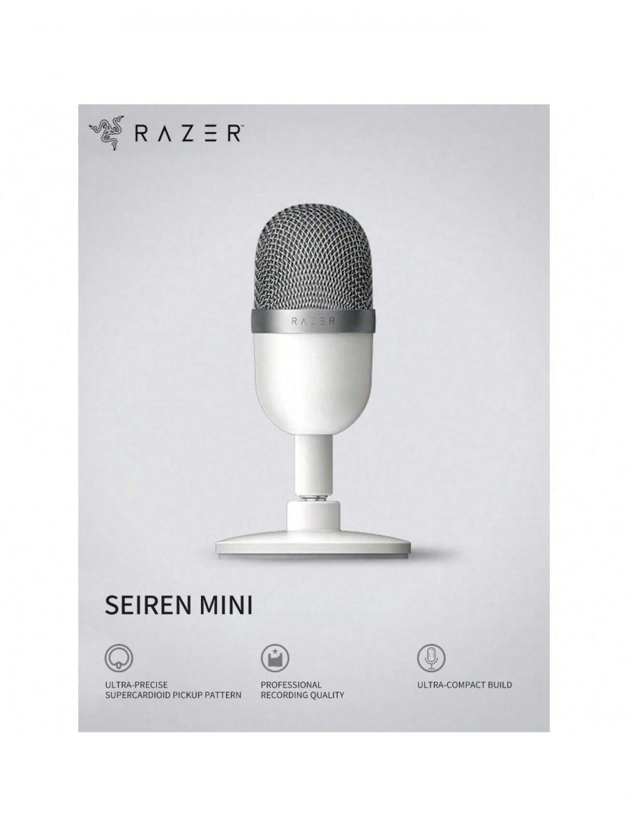 Конденсаторный микрофон Razer Seiren Mini USB для стриминга и игр