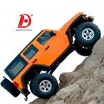 What is the maximum remote control distance for this RC SUV?
