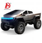 How far can the remote control operate the HUADA RC Car?