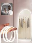What type of light source does the LED Touch Activated Neon Lighting Strip use?