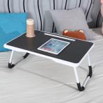 Does the laptop table have any special features?