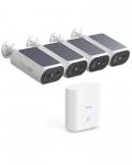 What is the installation process for the AOSU Solar Security Cameras?