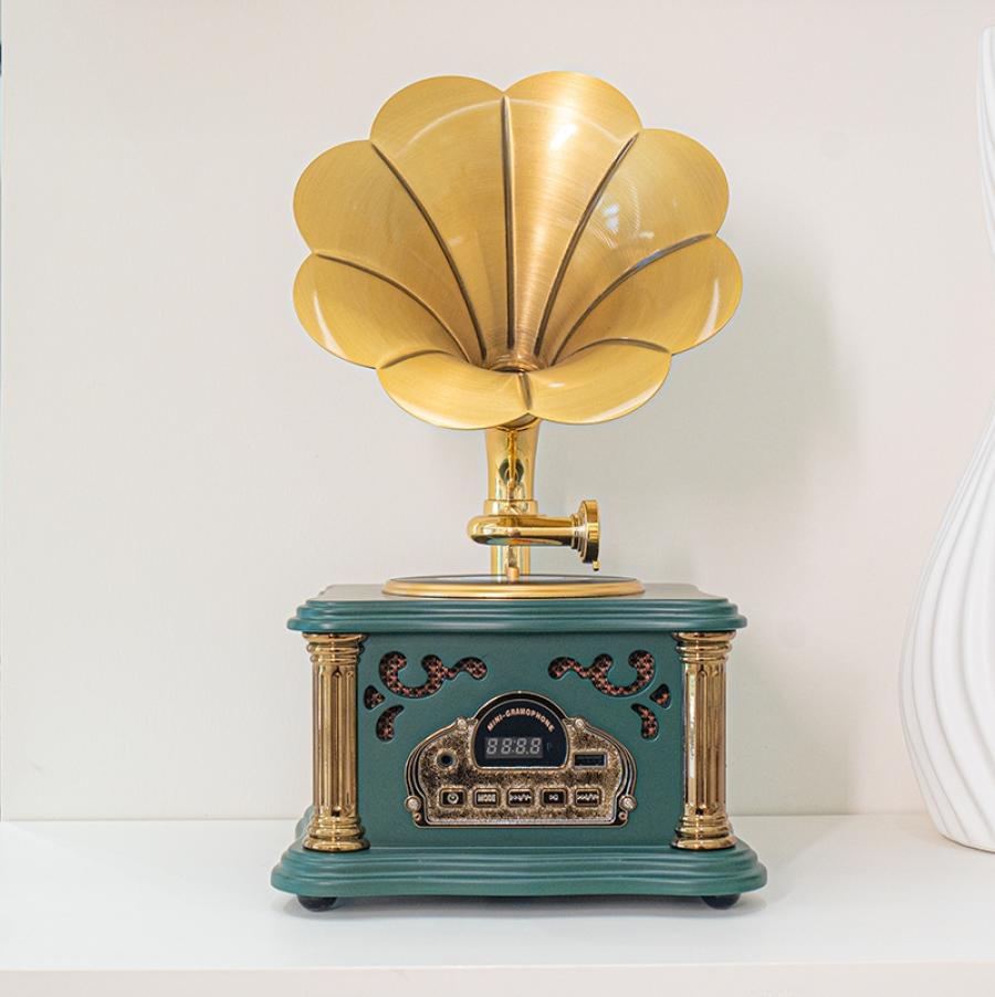 Retro Mini Bluetooth Speaker for Home & Outdoor Activities