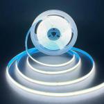Can the LED strip be cut to fit specific lengths?