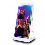 Can the photo booth be customized for events?