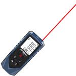 What material is the laser distance meter made from?