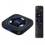 What is the maximum resolution supported by the TV box?
